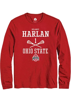 Delaney Harlan Ohio State Buckeyes Rally NIL Sport Icon Long Sleeve T Shirt