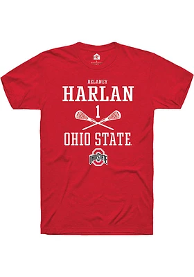 Delaney Harlan Ohio State Buckeyes Rally NIL Sport Icon Short Sleeve T Shirt