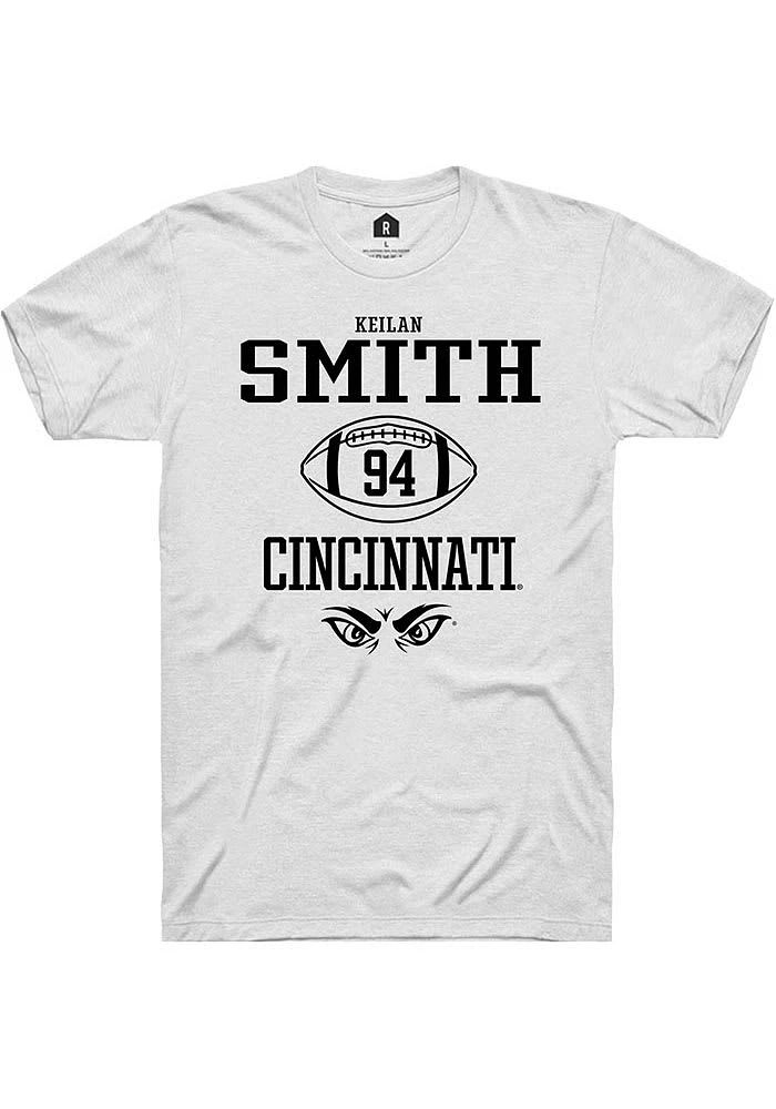 Keilan Smith Cincinnati Bearcats Rally NIL Sport Icon Short Sleeve T Shirt