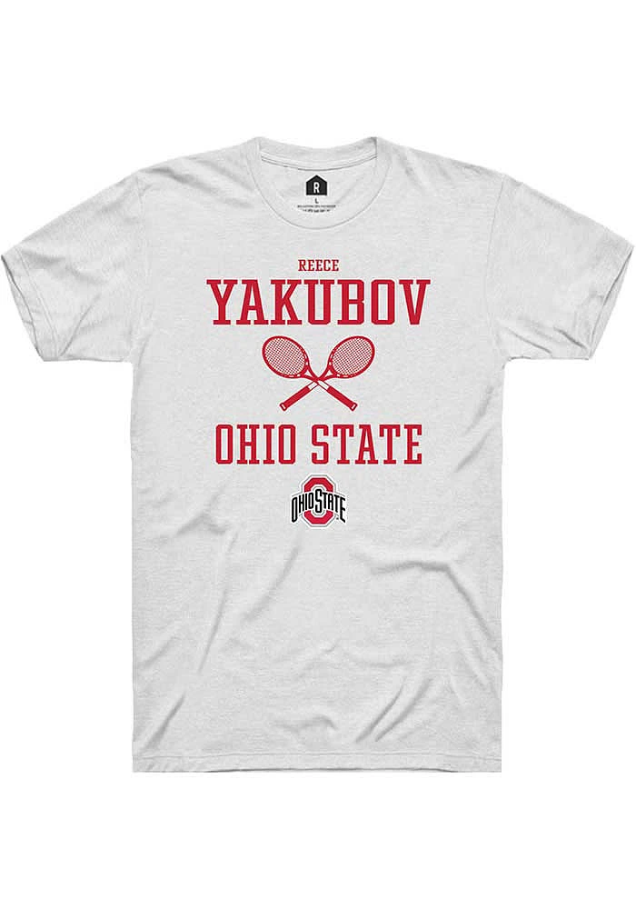 Reece Yakubov Ohio State Buckeyes Rally NIL Sport Icon Short Sleeve T Shirt