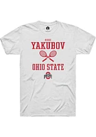 Reece Yakubov Ohio State Buckeyes Rally NIL Sport Icon Short Sleeve T Shirt