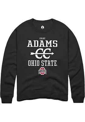 Colby Adams Rally Ohio State Buckeyes Mens NIL Sport Icon Long Sleeve Crew Sweatshirt