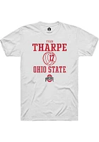 Tyler Tharpe Ohio State Buckeyes Rally NIL Sport Icon Short Sleeve T Shirt