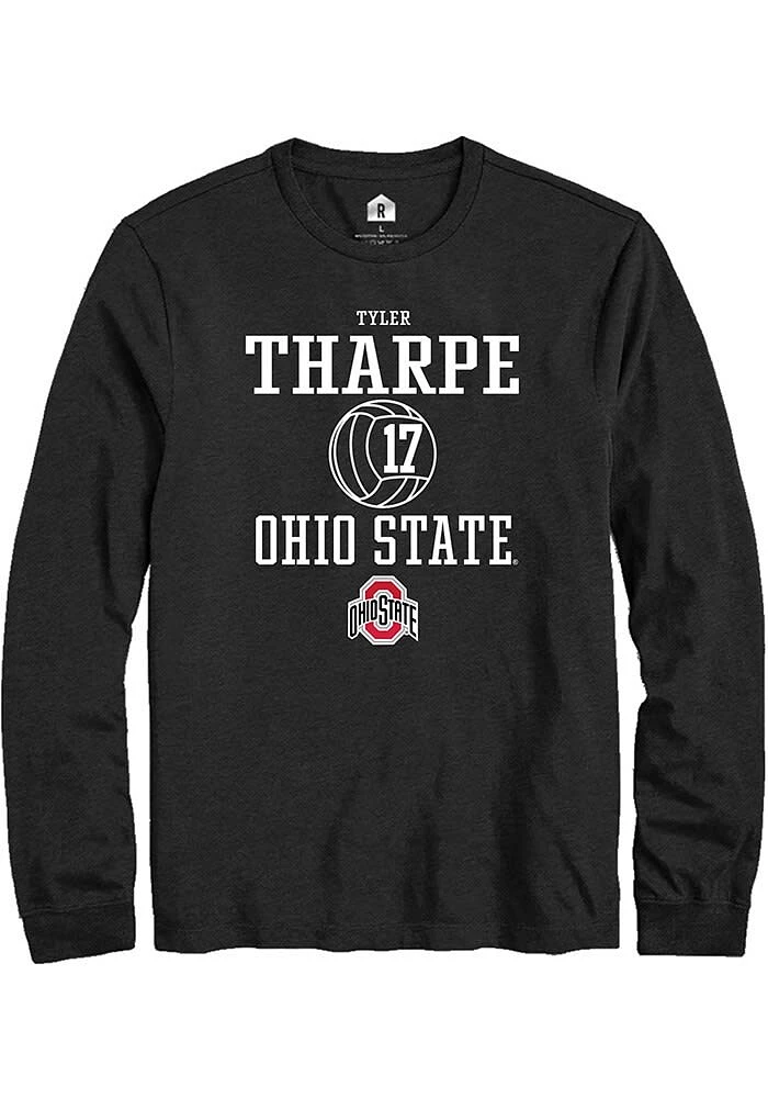 Tyler Tharpe Ohio State Buckeyes Rally NIL Sport Icon Long Sleeve T Shirt