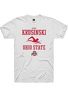 Annie Krusinski Ohio State Buckeyes Rally NIL Sport Icon Short Sleeve T Shirt