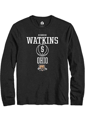 Kennedi Watkins Ohio Bobcats Rally NIL Sport Icon Long Sleeve T Shirt