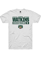 Kennedi Watkins Ohio Bobcats Rally NIL Stacked Box Short Sleeve T Shirt