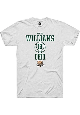 Monica Williams Ohio Bobcats Rally NIL Sport Icon Short Sleeve T Shirt