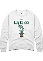 Kenna Loveless Rally Ohio Bobcats Mens NIL Sport Icon Long Sleeve Crew Sweatshirt