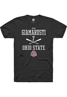 Nick Giamarusti Ohio State Buckeyes Rally NIL Sport Icon Short Sleeve T Shirt