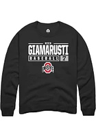 Nick Giamarusti Rally Ohio State Buckeyes Mens NIL Stacked Box Long Sleeve Crew Sweatshir