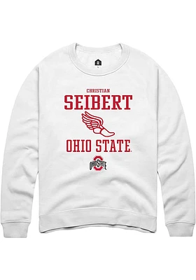 Christian Seibert Rally Ohio State Buckeyes Mens NIL Sport Icon Long Sleeve Crew Sweatshi