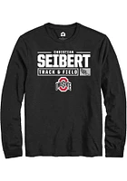 Christian Seibert Ohio State Buckeyes Rally NIL Stacked Box Long Sleeve T Shirt