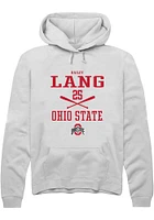 Hailey Lang Rally Ohio State Buckeyes Mens NIL Sport Icon Long Sleeve Hoodie