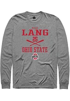 Hailey Lang Ohio State Buckeyes Rally NIL Sport Icon Long Sleeve T Shirt