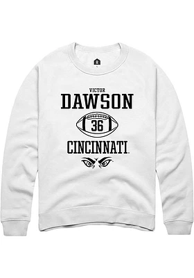 Victor Dawson Rally Cincinnati Bearcats Mens NIL Sport Icon Long Sleeve Crew Sweatshirt