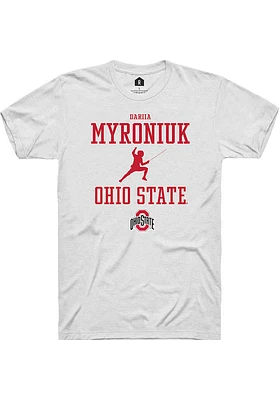 Dariia Myroniuk Ohio State Buckeyes Rally NIL Sport Icon Short Sleeve T Shirt