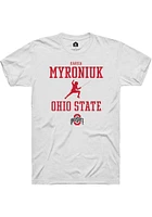 Dariia Myroniuk Ohio State Buckeyes Rally NIL Sport Icon Short Sleeve T Shirt