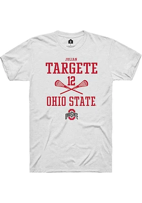 Julian Targete Ohio State Buckeyes Rally NIL Sport Icon Short Sleeve T Shirt