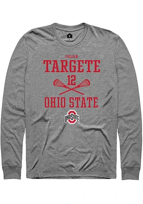 Julian Targete Ohio State Buckeyes Rally NIL Sport Icon Long Sleeve T Shirt