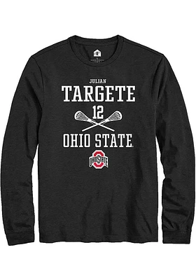 Julian Targete Ohio State Buckeyes Rally NIL Sport Icon Long Sleeve T Shirt