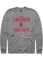 Katherine Larimer Ohio State Buckeyes Rally NIL Sport Icon Long Sleeve T Shirt