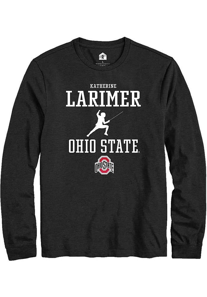 Katherine Larimer Ohio State Buckeyes Rally NIL Sport Icon Long Sleeve T Shirt