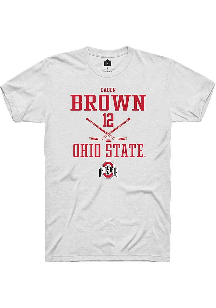 Caden Brown Ohio State Buckeyes Rally NIL Sport Icon Short Sleeve T Shirt