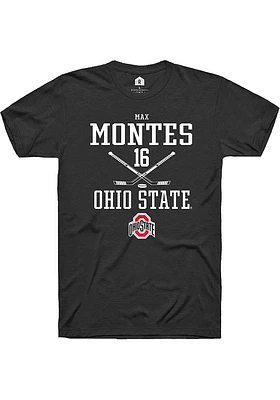 Max Montes Ohio State Buckeyes Rally NIL Sport Icon Short Sleeve T Shirt