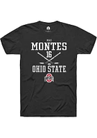 Max Montes Ohio State Buckeyes Rally NIL Sport Icon Short Sleeve T Shirt