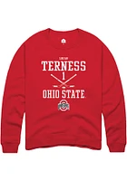 Logan Terness Rally Ohio State Buckeyes Mens NIL Sport Icon Long Sleeve Crew Sweatshirt