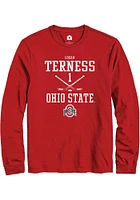 Logan Terness Ohio State Buckeyes Rally NIL Sport Icon Long Sleeve T Shirt