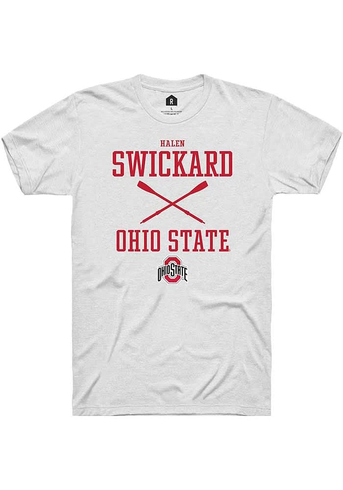 Halen Swickard Ohio State Buckeyes Rally NIL Sport Icon Short Sleeve T Shirt