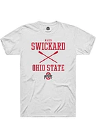 Halen Swickard Ohio State Buckeyes Rally NIL Sport Icon Short Sleeve T Shirt