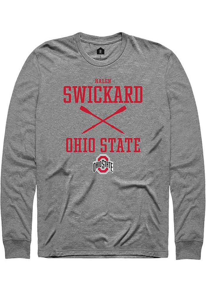 Halen Swickard Ohio State Buckeyes Rally NIL Sport Icon Long Sleeve T Shirt