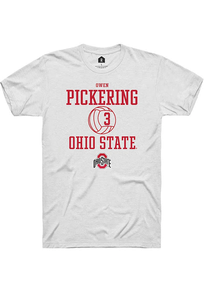 Owen Pickering Ohio State Buckeyes Rally NIL Sport Icon Short Sleeve T Shirt