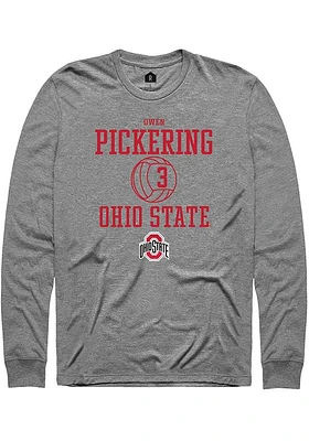 Owen Pickering Ohio State Buckeyes Rally NIL Sport Icon Long Sleeve T Shirt