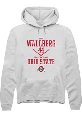 Theo Wallberg Rally Ohio State Buckeyes Mens NIL Sport Icon Long Sleeve Hoodie