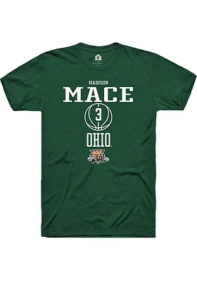 Madison Mace Ohio Bobcats Rally NIL Sport Icon Short Sleeve T Shirt