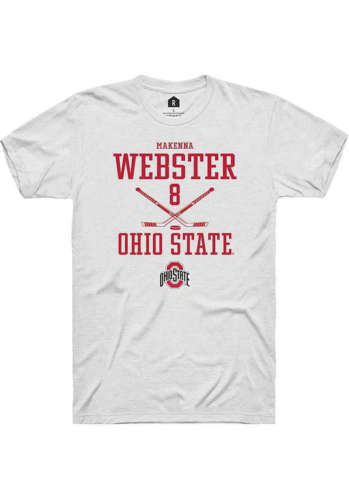 Makenna Webster Ohio State Buckeyes Rally NIL Sport Icon Short Sleeve T Shirt