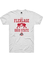 Alex Flerlage Ohio State Buckeyes Rally NIL Sport Icon Short Sleeve T Shirt