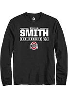 William Smith Ohio State Buckeyes Rally NIL Stacked Box Long Sleeve T Shirt