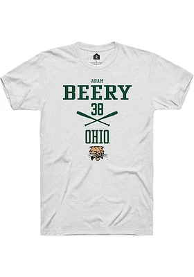 Adam Beery Ohio Bobcats Rally NIL Sport Icon Short Sleeve T Shirt