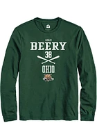 Adam Beery Ohio Bobcats Rally NIL Sport Icon Long Sleeve T Shirt