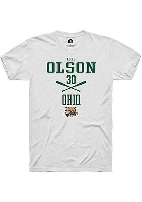 Luke Olson Ohio Bobcats Rally NIL Sport Icon Short Sleeve T Shirt