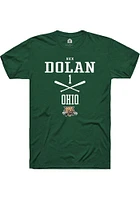 Nick Dolan Ohio Bobcats Rally NIL Sport Icon Short Sleeve T Shirt