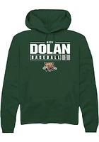 Nick Dolan Rally Ohio Bobcats Mens NIL Stacked Box Long Sleeve Hoodie