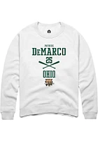 Patrick DeMarco Rally Ohio Bobcats Mens NIL Sport Icon Long Sleeve Crew Sweatshirt