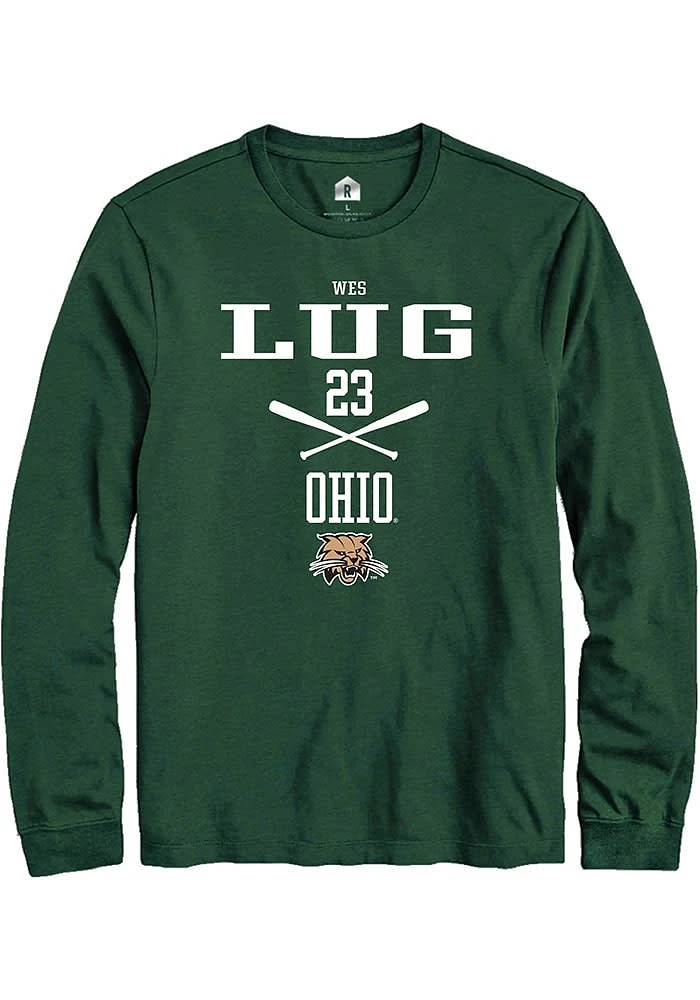 Wes Lug Ohio Bobcats Rally NIL Sport Icon Long Sleeve T Shirt