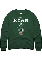 Annie Ryan Rally Ohio Bobcats Mens NIL Sport Icon Long Sleeve Crew Sweatshirt